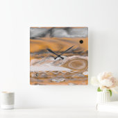Jupiter Wall Clock Vierkante Klok (Huis)