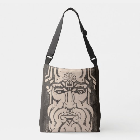 Jupiter Zeus Koning van Goden Griekse Mythologie Z Crossbody Tas (Voorkant)