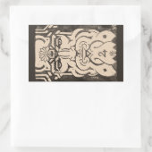 Jupiter Zeus Koning van Goden Griekse Mythologie Z Rechthoekige Sticker (Tas)