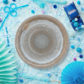 Jupiter Zuidpoolkleurkaart Papieren Bordje (Feest)