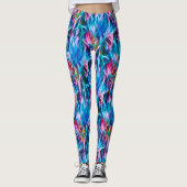 Jupiteriaanse Nachtflora in de schemering Leggings (Voorkant)