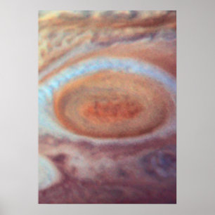Jupiter's Great Red Spot (1995, WFPC2) Poster