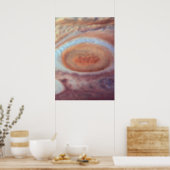 Jupiter's Great Red Spot (1995, WFPC2) Poster (Keuken)