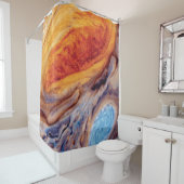 Jupiter's Great Red Spot - NASA Voyager Foto Douchegordijn (In situ)