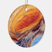 Jupiter's Great Red Spot - NASA Voyager Foto Keramisch Ornament (Links)