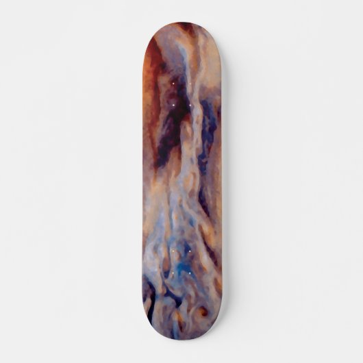 Jupiter's Great Red Spot - NASA Voyager Foto Persoonlijk Skateboard (Voorkant)