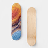 Jupiter's Great Red Spot - NASA Voyager Foto Persoonlijk Skateboard (Voorkant)