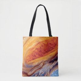 Jupiter's Great Red Spot - NASA Voyager Foto Tote Bag