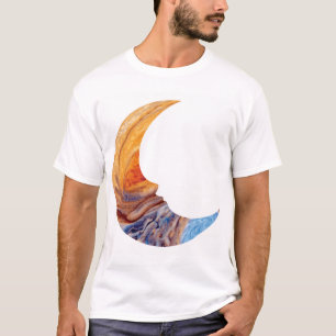 Jupiter's Great Red Spot - NASA Voyager Moon Face T-shirt