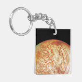 Jupiters maan Europa Sleutelhanger (Voorkant Links)