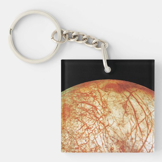 Jupiters maan Europa Sleutelhanger (Voorkant)