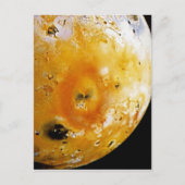 Jupiter's maan Io Briefkaart (Voorkant)