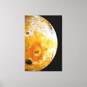 Jupiter's maan Io Canvas Afdruk (Voorkant)