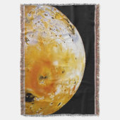 Jupiter's maan Io Deken (Voorkant Verticaal)