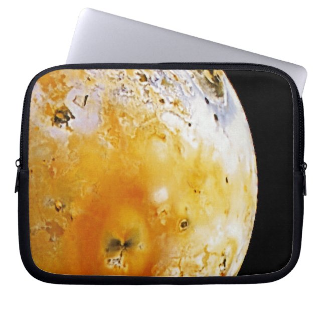 Jupiter's maan Io Laptop Sleeve (Voorkant)