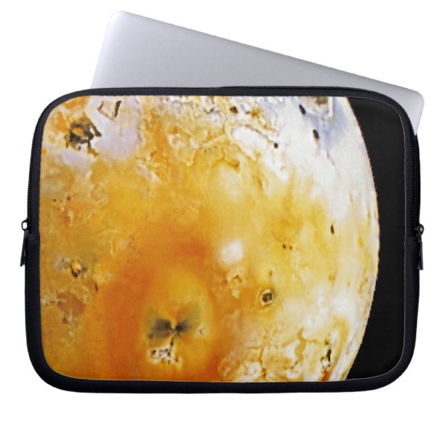 Jupiter's maan Io Laptop Sleeve (Voorkant)