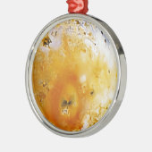 Jupiter's maan Io Metalen Ornament (Links)