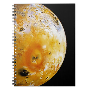 Jupiter's maan Io Notitieboek