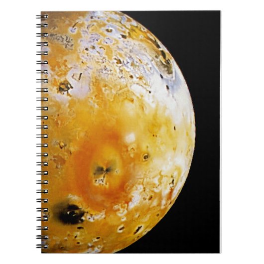 Jupiter's maan Io Notitieboek (Voorkant)