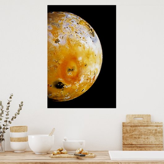 Jupiter's maan Io Poster (Keuken)