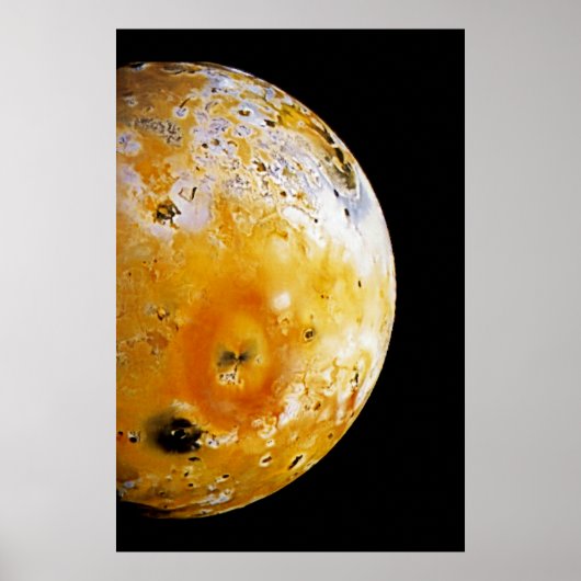 Jupiter's maan Io Poster (Voorkant)