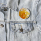 Jupiter's maan Io Ronde Button 5,7 Cm (In situ)