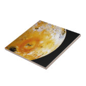 Jupiter's maan Io Tegeltje (Zijkant)