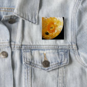 Jupiter's maan Io Vierkante Button 5,1 Cm (In situ)