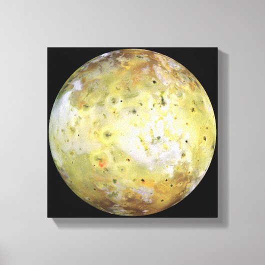 Jupiter's maan Lo Canvas Afdruk (Voorkant)
