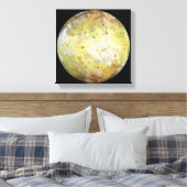 Jupiter's maan Lo Canvas Afdruk (Insitu (Slaapkamer))