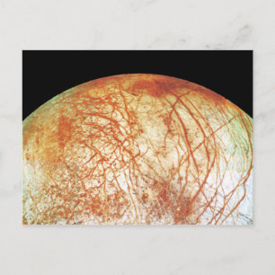 Jupiter's Moon Europa Briefkaart