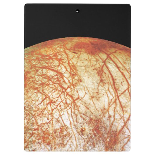 Jupiter's Moon Europa Klembord (Achterkant)