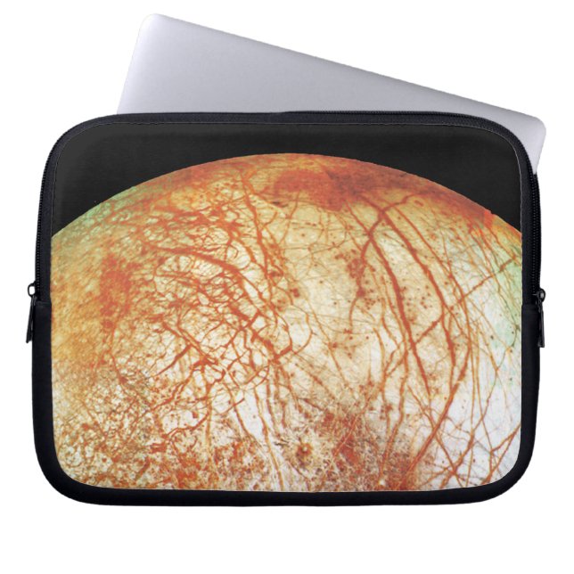 Jupiter's Moon Europa Laptop Sleeve (Voorkant)