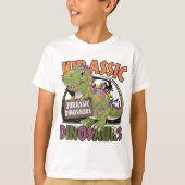 Jura-dinosaurus T-shirt (Voorkant)