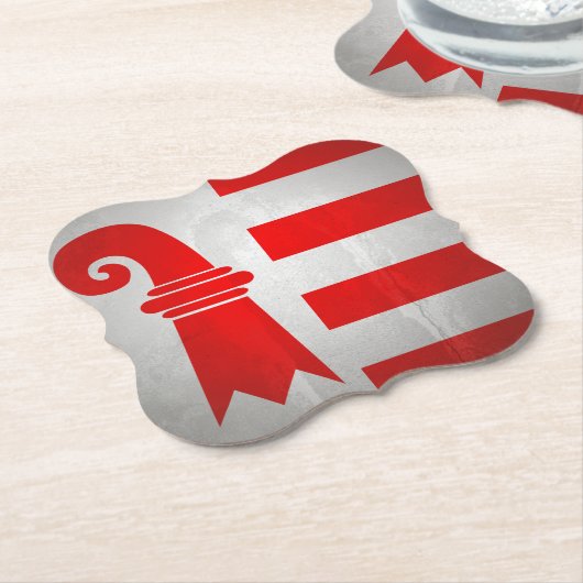 Jura Kartonnen Onderzetters (Gekanteld)