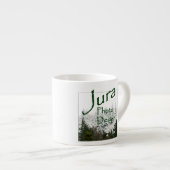 Jura Photo Design logo op espresso cup Kop (Voorkant rechts)