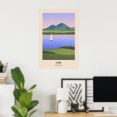 Jura Schotland Reisposter Poster (Thuiskantoor)