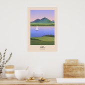 Jura Schotland Reisposter Poster (Keuken)