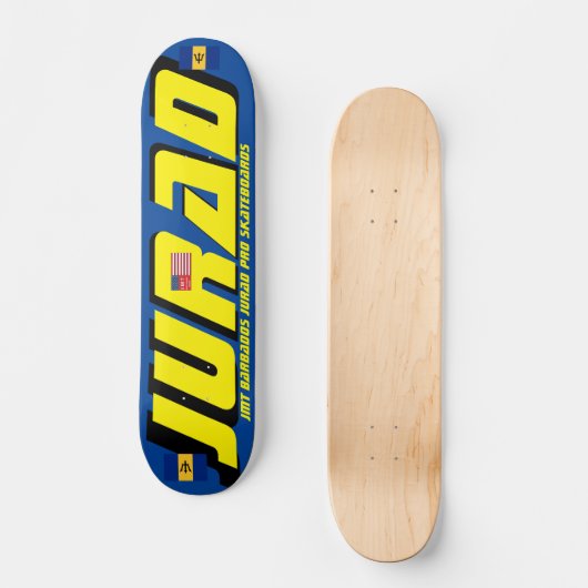 JURAD JMT BARB 7 3/4" Skateboard Deck (Voorkant)
