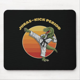 Juras-kick periode Funny Karate Martial Arts Dinos Muismat