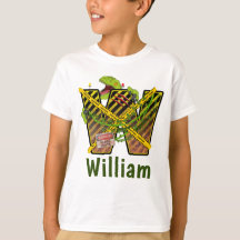 Jurassic Alphabet | Eigen naam Initiaal Letter | W