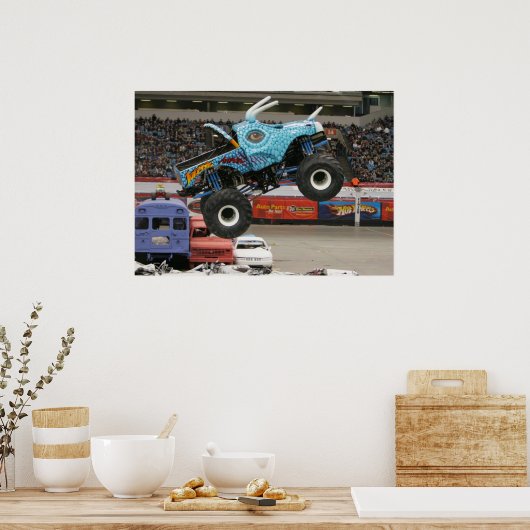 Jurassic Attack Print (Keuken)