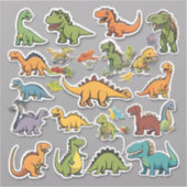 Jurassic Avontuur Stickerpakket Sticker (Voorkant)