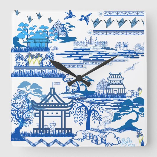 Jurassic blauwe klok (Voorkant)