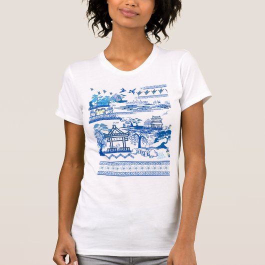 Jurassic blu willowt-Shirt T-shirt (Voorkant)