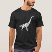 Jurassic Brachiosaurus dinosaurus sauropo T-shirt (Voorkant)