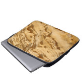 Jurassic Coast, Dorset Cliffs Laptop Sleeve (Voorkant onderkant)