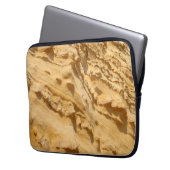 Jurassic Coast, Dorset Cliffs Laptop Sleeve (Voorkant Links)
