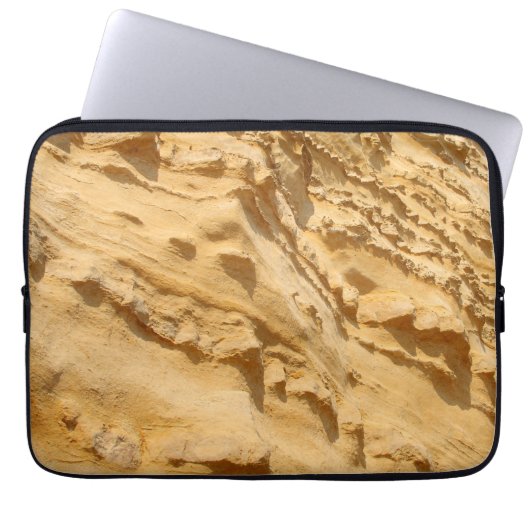 Jurassic Coast, Dorset Cliffs Laptop Sleeve (Voorkant)