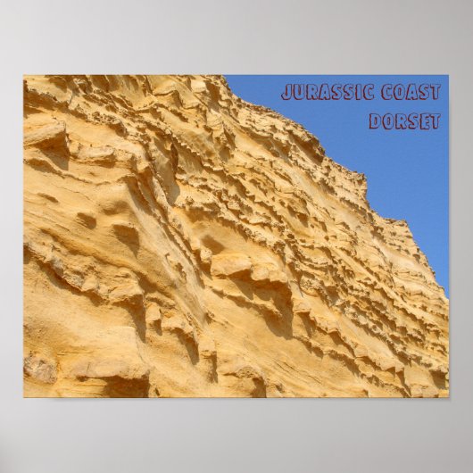 Jurassic Coast, Dorset Cliffs Poster (Voorkant)